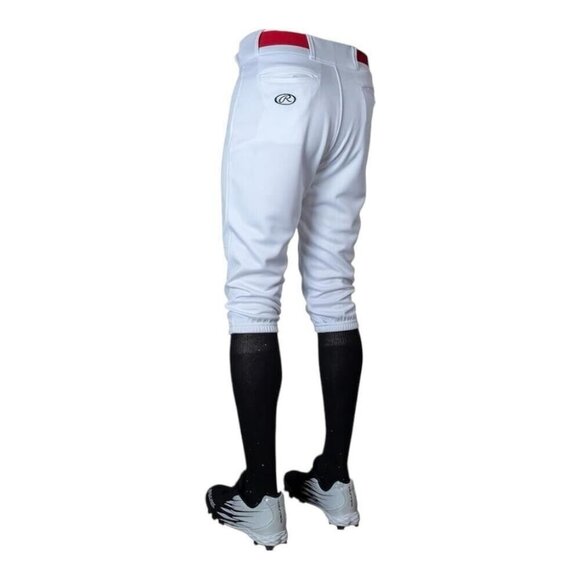 Rawlings Men's Knee High Baseball-pants Knickers White - Large - Picture 1 of 11
